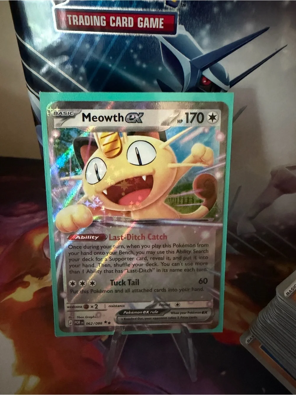 Pokémon Trading Card Game: Assorted Holo & Regular Cards - Dedenne and Meowth